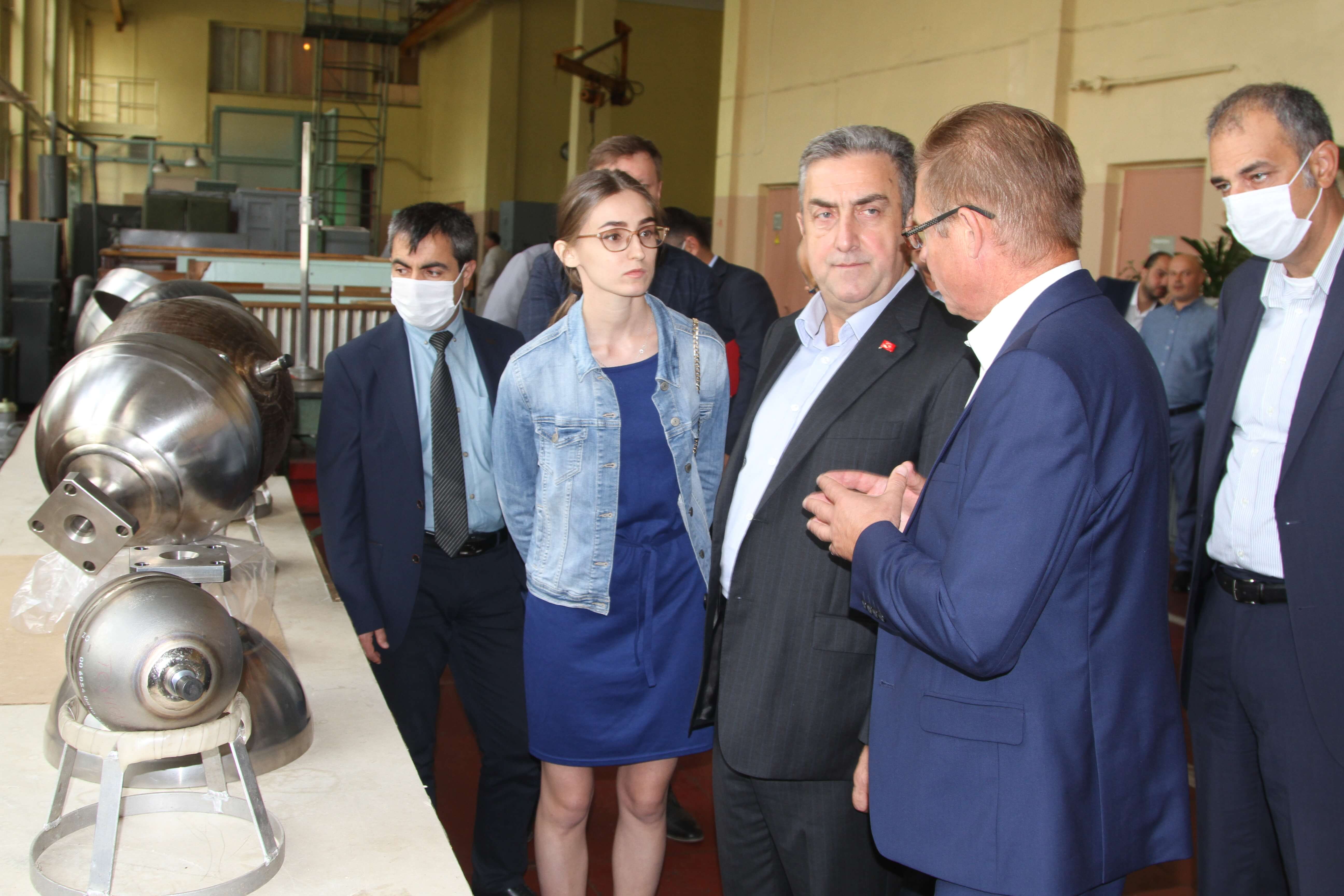 Visit a delegation of the Turkish Space Agency