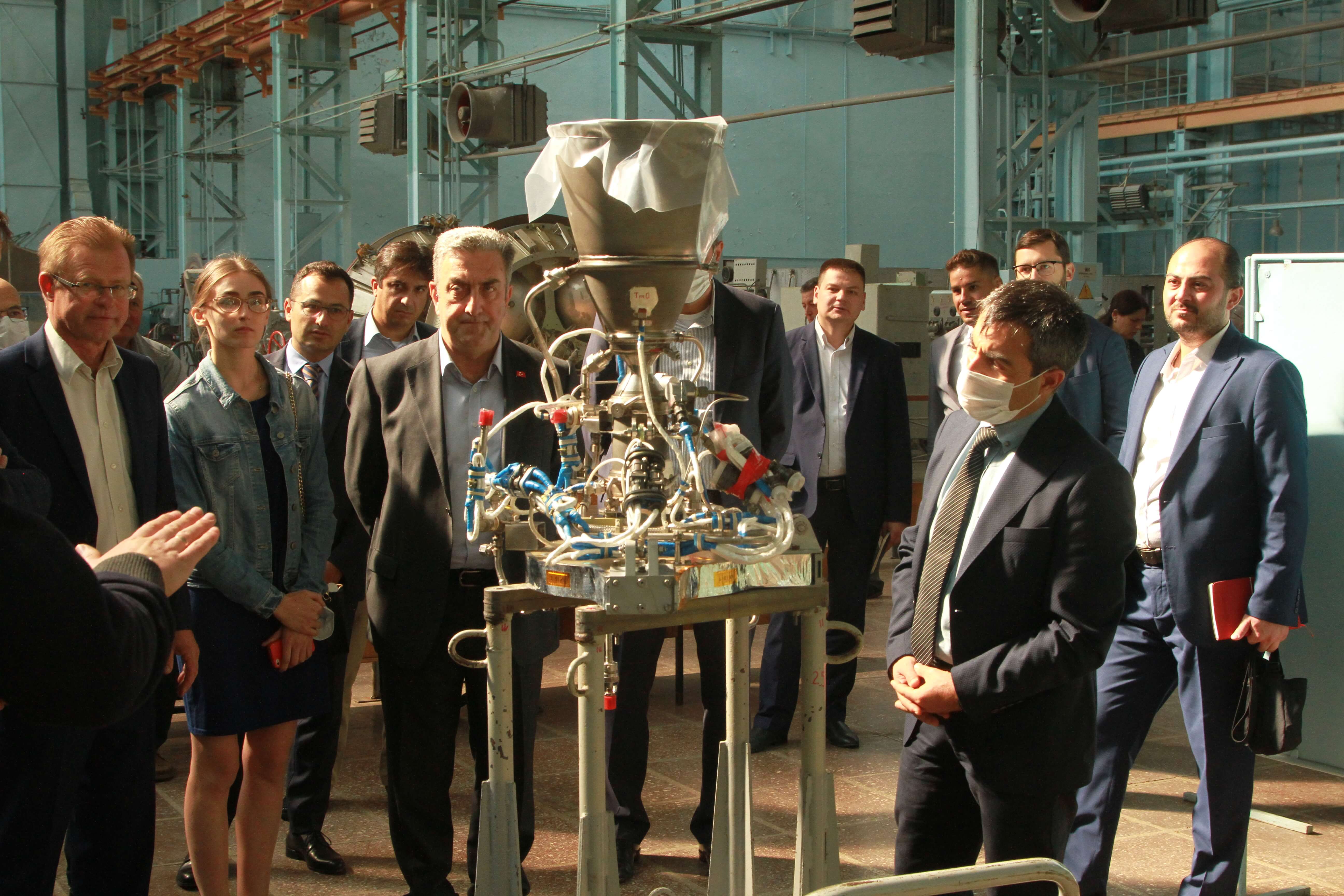 Visit a delegation of the Turkish Space Agency